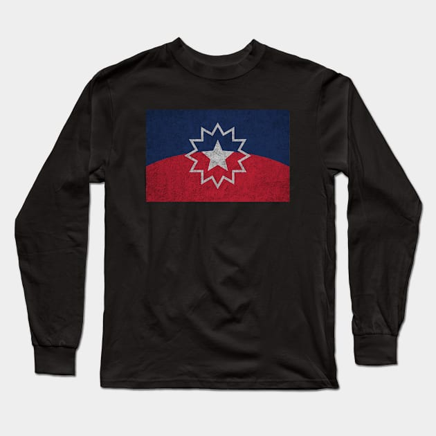 Distressed juneteenth Flag Long Sleeve T-Shirt by AraichTees